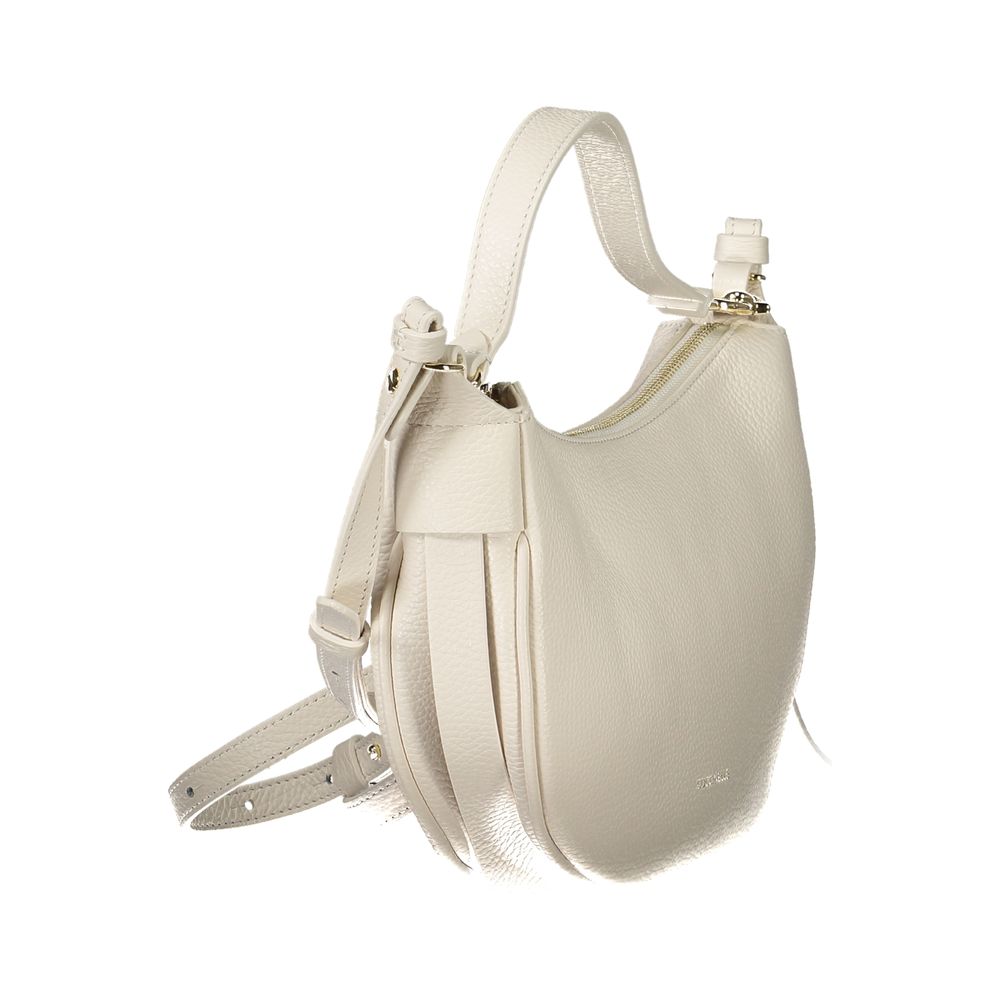 Coccinelle Weiße Lederhandtasche