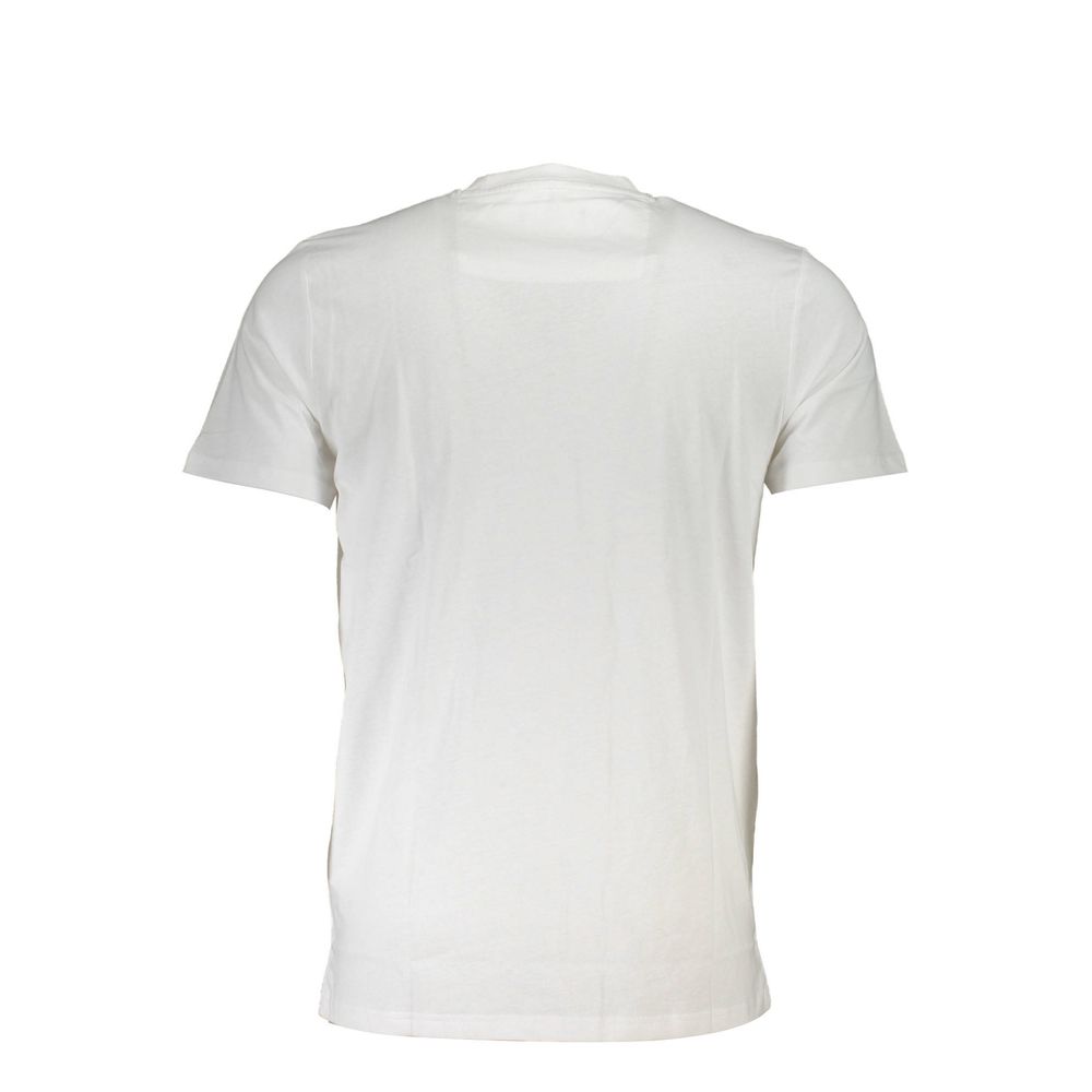 Weißes Baumwoll-T-Shirt der Cavalli Class