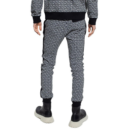 Jean et pantalon en coton noir Balmain