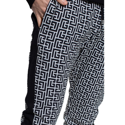 Jean et pantalon en coton noir Balmain