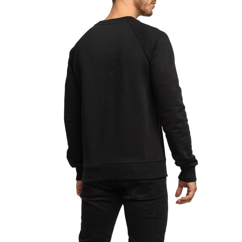 Pull en coton noir Balmain