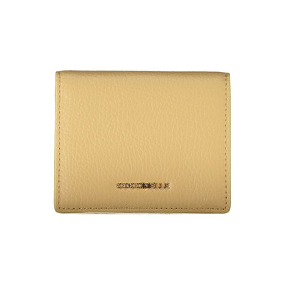 Coccinelle Beige Leder Geldbörse