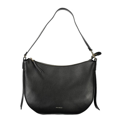 Coccinelle Schwarze Lederhandtasche