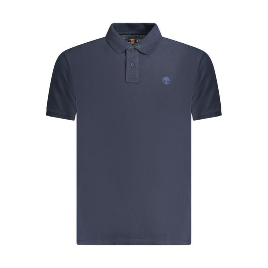 Blaues Poloshirt aus Baumwolle von Timberland
