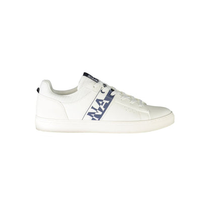 Napapijri Baskets en cuir blanc pour hommes