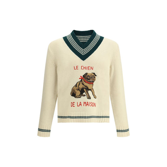 Pull en laine Valentino Le Chien De La Maison