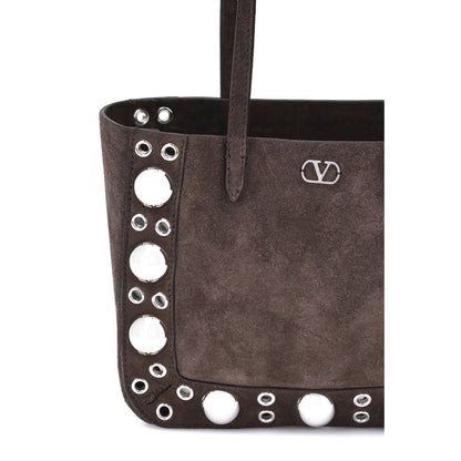 Valentino Garavani Wildleder-Nellcôte-Einkaufstasche