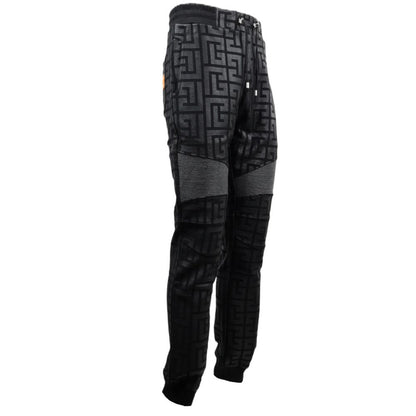 Jean et pantalon en coton noir Balmain