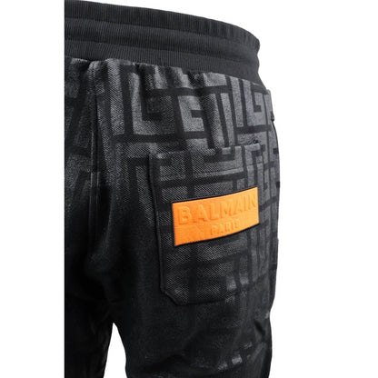 Jean et pantalon en coton noir Balmain