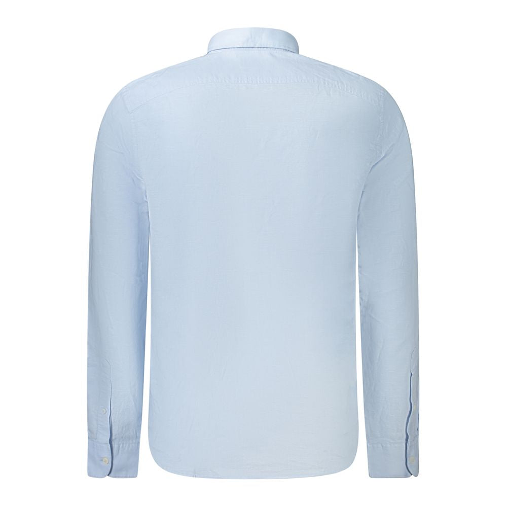 Chemise Timberland en coton bleu clair pour homme