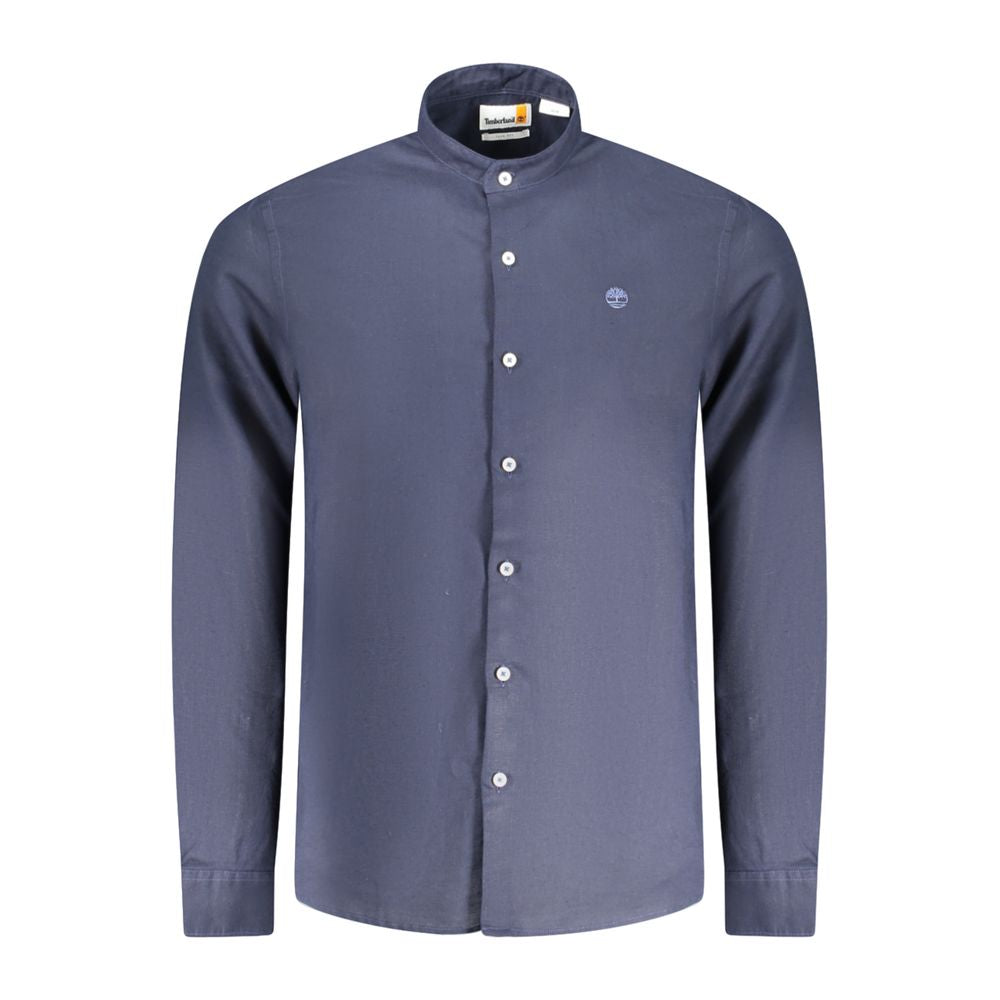 Chemise en coton bleu Timberland
