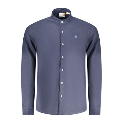 Chemise en coton bleu Timberland