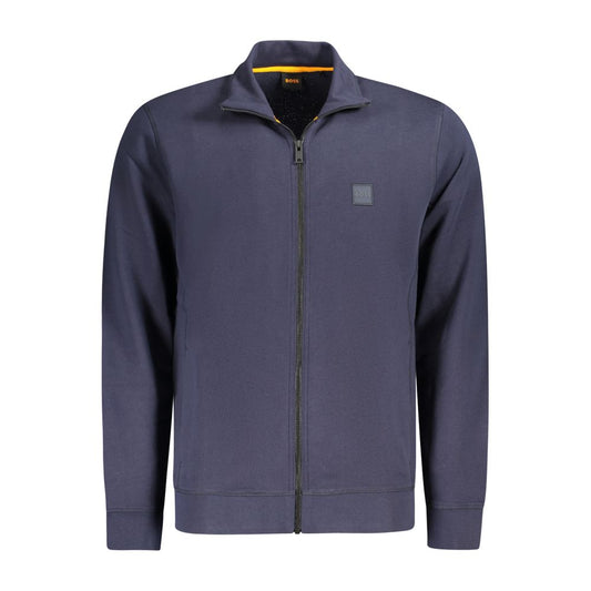 Hugo Boss Blauer Baumwollpullover