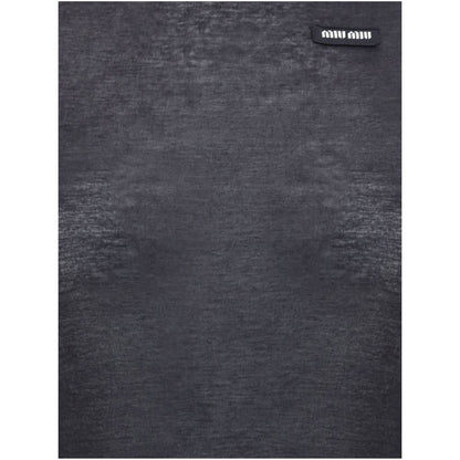 Miu Miu Langes Jerseykleid
