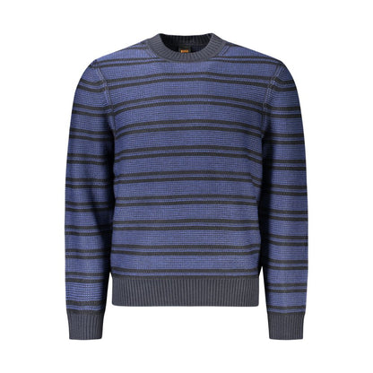 Pull en laine bleu Hugo Boss pour homme