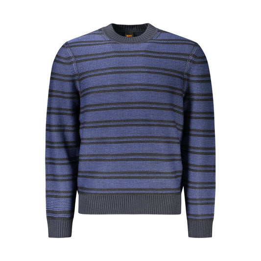 Hugo Boss Blauer Wollpullover für Herren