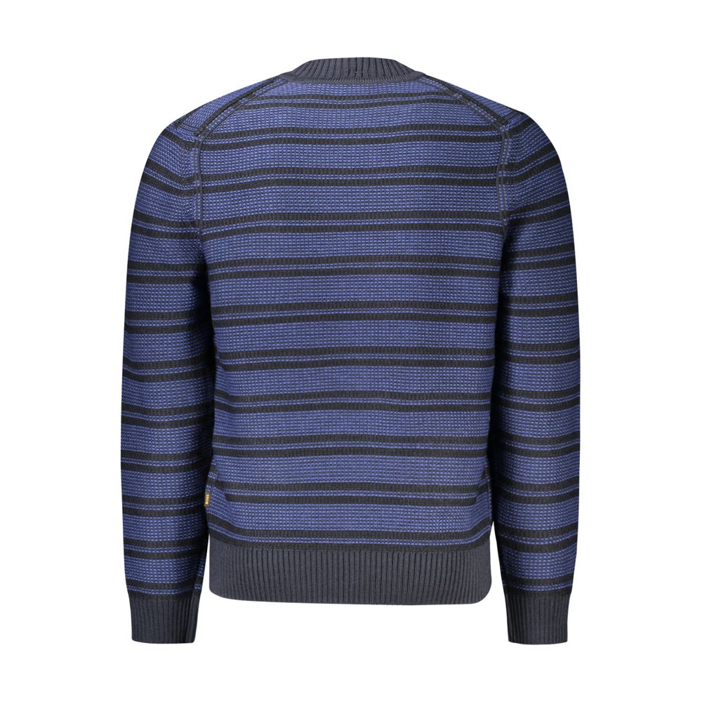 Pull en laine bleu Hugo Boss pour homme
