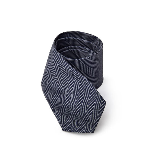 Jil Sander Blaue Seidenkrawatten &amp; Fliegen