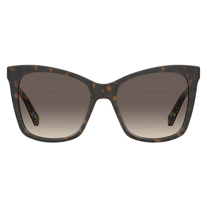 Love Moschino Brown Acetate Sunglasses