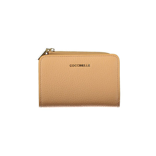 Coccinelle Damen-Geldbörse aus braunem Leder