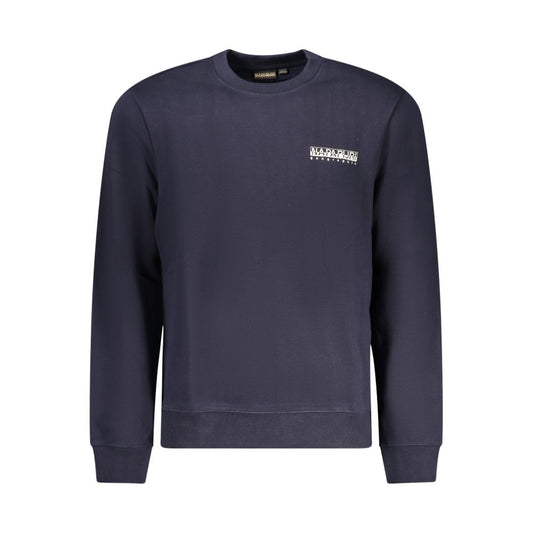 Pull en coton bleu Napapijri