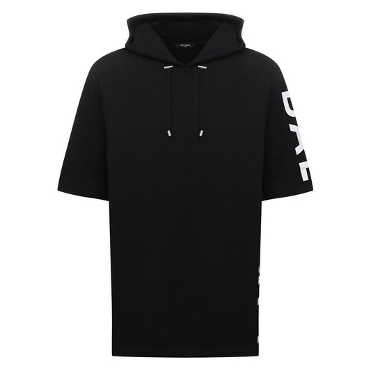 Pull en coton noir Balmain