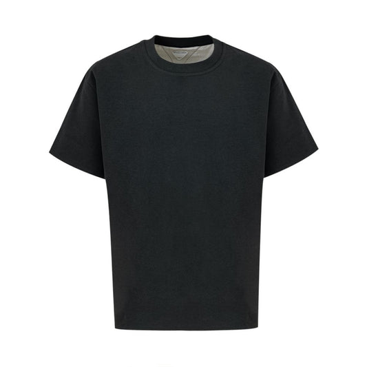 Bottega Veneta Graues Baumwoll-T-Shirt