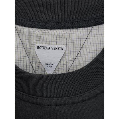 Bottega Veneta Graues Baumwoll-T-Shirt