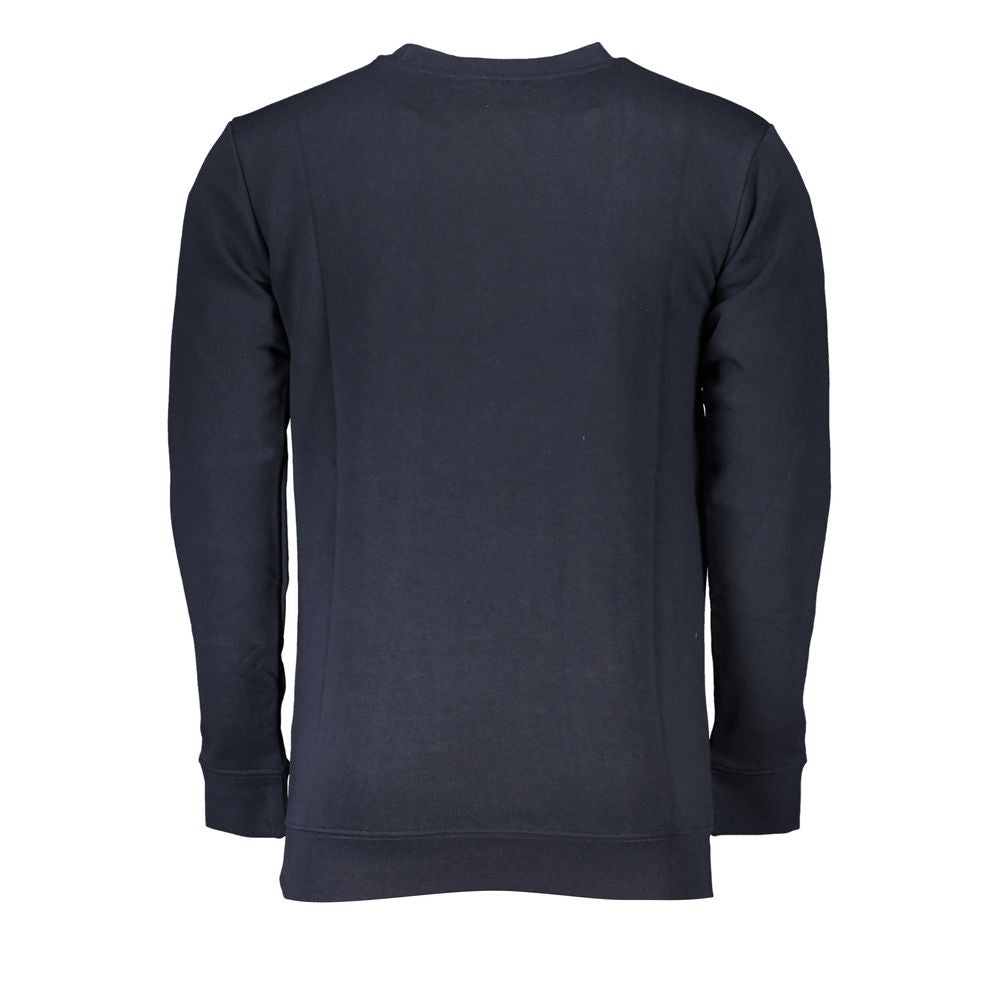 Blauer Baumwollpullover der Cavalli Class