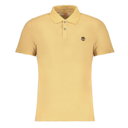 Polo en coton beige Timberland