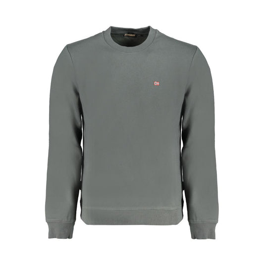 Pull en coton vert Napapijri
