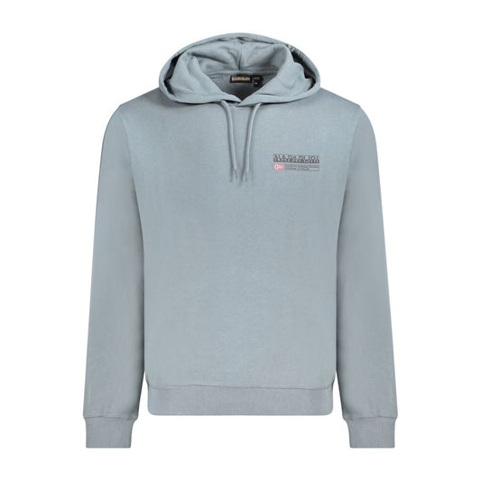 Napapijri Herrenpullover aus grauer Baumwolle