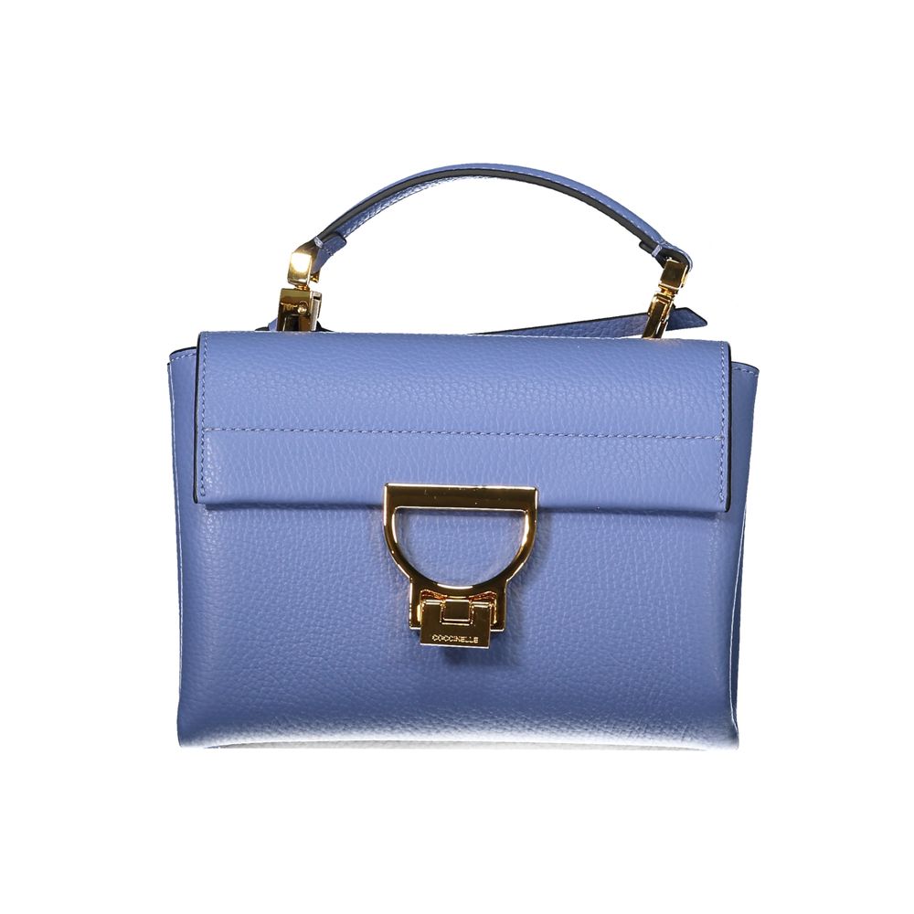 Sac à main Coccinelle en cuir bleu clair pour femme