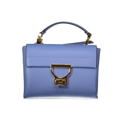 Sac à main Coccinelle en cuir bleu clair pour femme