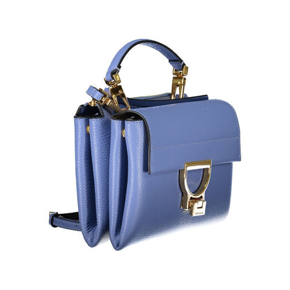 Sac à main Coccinelle en cuir bleu clair pour femme
