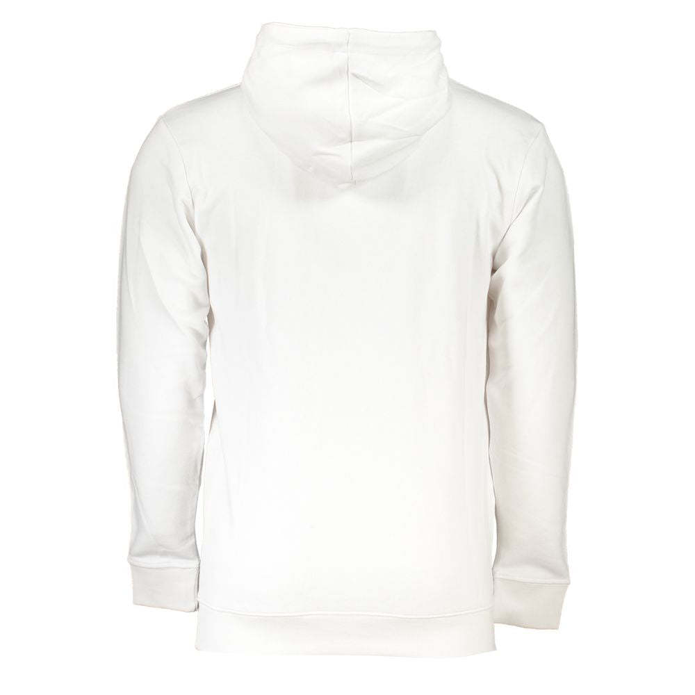 Cavalli Class Weißer Herrenpullover aus Baumwolle