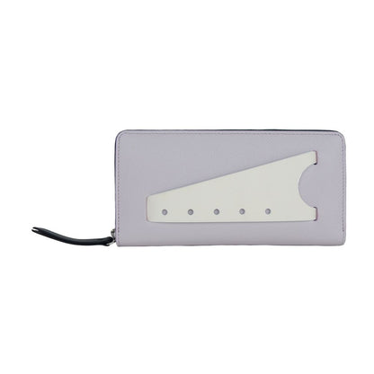 Portefeuille Maison Margiela en cuir de veau violet