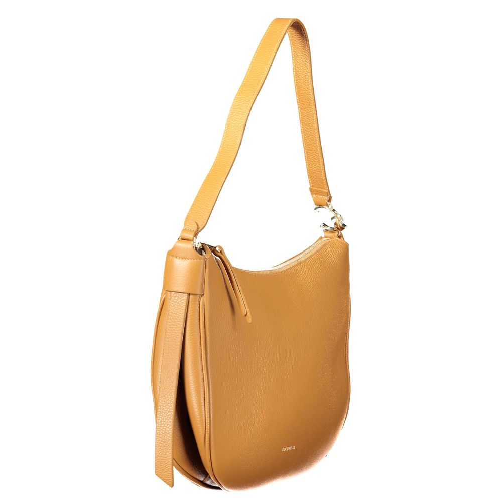 Coccinelle Braune Lederhandtasche
