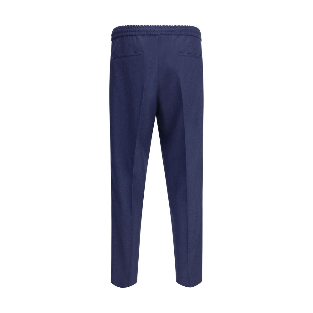 Brunello Cucinelli Pantalon en laine vierge
