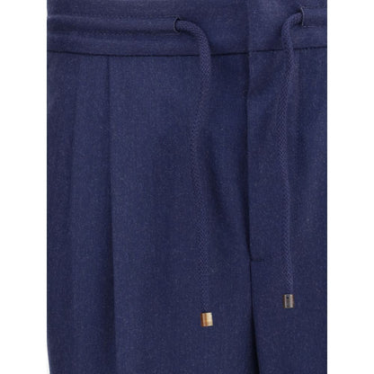 Brunello Cucinelli Pantalon en laine vierge