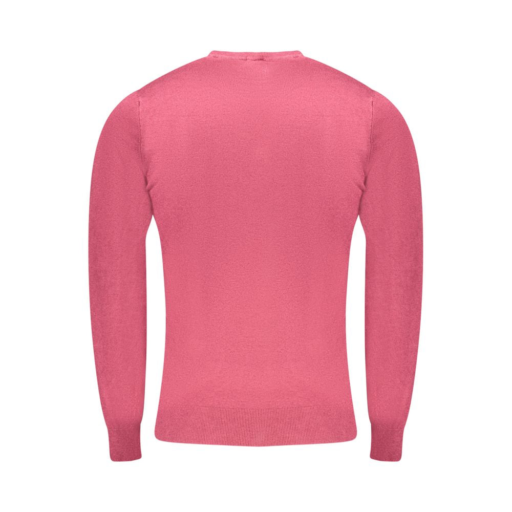 Pull Cavalli Class en viscose rouge pour homme