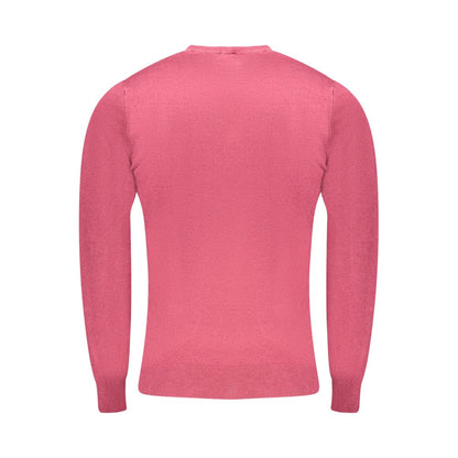 Pull Cavalli Class en viscose rouge pour homme