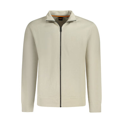 Pull en coton beige Hugo Boss