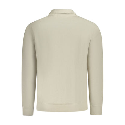 Pull en coton beige Hugo Boss