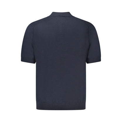 Pull en coton bleu Hugo Boss