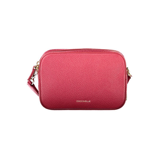 Sac à main Coccinelle en cuir rouge pour femme