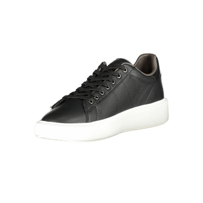 Baskets Blauer en cuir noir pour hommes
