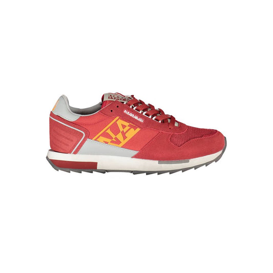 Napapijri Herren-Sneaker aus rotem Leder