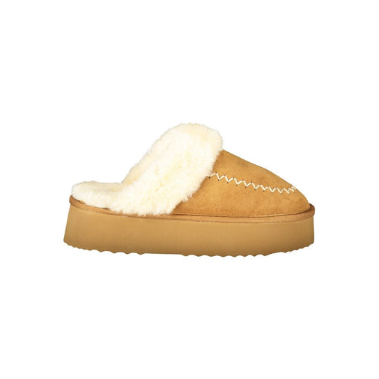 Laura Biagiotti Braune Polyester-Sandalen für Damen