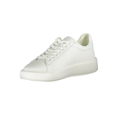Baskets Blauer en cuir blanc pour hommes